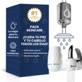 thumbnail image 1 of Pack Skincare Filtros purificadores Agua Cuida tu piel y cabello, libre de cloro e impurezas, 1 of 10
