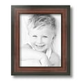 thumbnail image 2 of ArtToFrames 8" x 10" Honors Mahogany with Black Picture Frame, 8x10 inch Brown Wood Poster Frame (WOM-5154), 4 Pack, 2 of 7