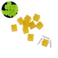 thumbnail image 3 of 40 piezas de piedras decorativas luminiscentes para acuario con formas de estrellas de mar brillantes, adornos fluorescentes para pecera, resina segura, para paisajismo DIY y temas submarinos., 3 of 6