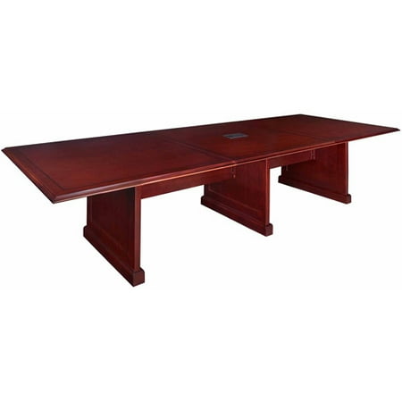 Prestige 144 Modular Conference Table With Power Data Grommet Mahogany
