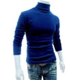 thumbnail image 2 of Men Shirt for Autumn Winter Turtle Neck Cotton Pullover Thin Bottoming Shirt, 2 of 8