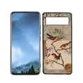 thumbnail image 1 of Compatible with Google Pixel 6(2021) Phone Case, Vintage-Ephemera-Birds-Collage-1 Case Silicone Protective for Teen Girl Boy Case for Google Pixel 6(2021), 1 of 1