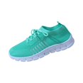 thumbnail image 1 of EKVAHL Women's Orthopedic Knit Sneakers, Tennis Shoes Walking Shoes, Breathable Mesh Arch Support Flexible Sole Gym Workout Outdoor Daily Athletic Shoes Blue, 1 of 3