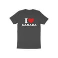thumbnail image 6 of I Love Canada National Day Patriotic Travel Canadian Gift T-Shirt Canada Citizen Resident Visitor Truism Presents Tshirt, 6 of 10