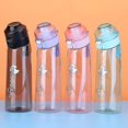 thumbnail image 3 of Smaksatt vattenflaska med 7 smakpods Air Water Up-flaska Frostad svart 650 ml Air Starter Up-set Vattenkopp för camping Sport Rosa Blå Pink Blu, 3 of 5