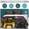 thumbnail image 5 of Transformers 3-Piece Comforter Set for Bedroom, Transformers Bedding Set for Kids Adults, Soft Microfiber Duvet Cover Set with Zipper Closure, 1 Duvet Cover + 2 Pillow Covers, 5 of 8
