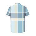 thumbnail image 3 of LIaqionyy Big and Tall Button down Shirts for Men's Printed Casual Beach Vacation Loose Short Sleeve Tees Shirt, 3 of 5