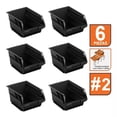 thumbnail image 1 of Gaveta Apilable 6 Piezas 16.5 X 10.5 X 7.5 Truper, 1 of 2