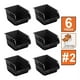 thumbnail image 1 of Gaveta Apilable 6 Piezas 16.5 X 10.5 X 7.5 Truper, 1 of 2