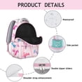 thumbnail image 4 of "Dinosaur Themed Roomy Backpack - Durable School Backpack for Students & Professionals, Water-Resistant Laptop Backpack, Comfortable & Stylish", 4 of 6