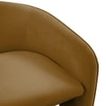 thumbnail image 5 of TOV Furniture Marla Cognac Velvet Accent Chair, 5 of 6