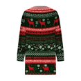 thumbnail image 5 of Christmas Outfit for Women Long Sleeve Loose Fit Tunic Tops with 2 Pockets Crewneck Xmas Printed T-shirts (XL, Multicolor 04), 5 of 5