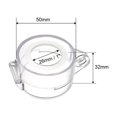 thumbnail image 4 of Unique Bargains 1pcs, Clear Plastic Switch Cover Protector for 26mm Diameter Push Button Switch 55*32, 4 of 4