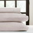 thumbnail image 5 of Perthshire Platinum Concepts 1000 Thread Count Solid Sateen Sheet - 4 Piece Set - King, Ivory, 5 of 14