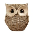 Travelwant Owl Statue Home Decor Accents,Small Crafted owl Figurine for