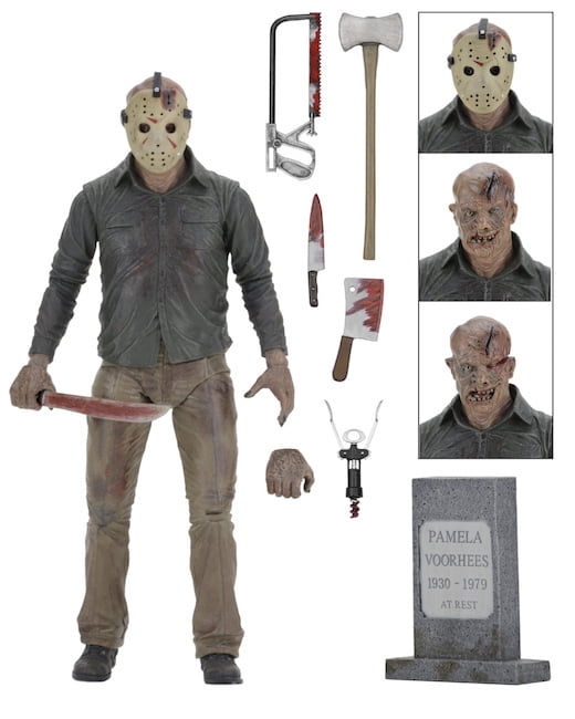 NECA Friday The 13th Part 4 Ultimate Jason Vorhees 7" PVC Action Figure Toy Doll 
