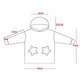 thumbnail image 2 of Manta con capucha para niños, sudadera suave de gran tamaño para niña, jersey usable de lana cálida ~, 2 of 2