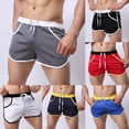 thumbnail image 2 of Mens Sports Training Bodybuilding Shorts Workout Fitness Running GYM Pants, 2 of 8