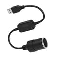 thumbnail image 4 of Adaptador Convertidor De Enchufe De Encendedor De Cigarrillos Usb De 5V A 12V Para Coche Macho A Hembra matsuzay VI002797-00, 4 of 7