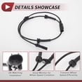 thumbnail image 4 of Unique Bargains ABS Wheel Speed Sensor ABS Sensor Anti-lock Braking System Sensor No.53475747 for Jeep Compass 2017-2019 1 Pc Front Right, 4 of 7