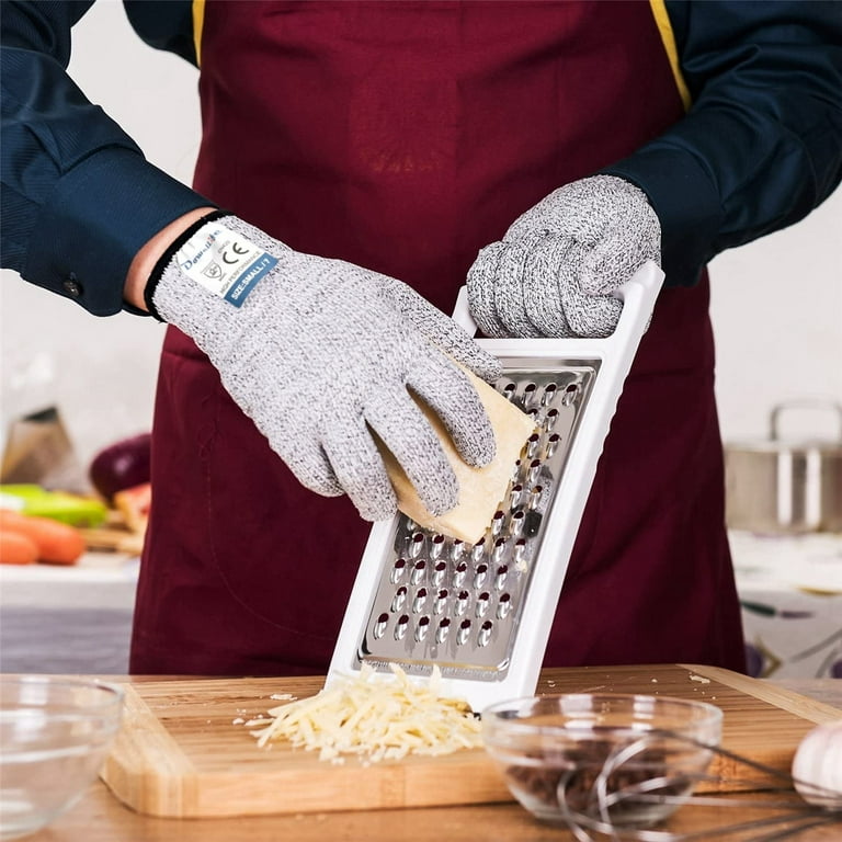 Cut Resistant Gloves Food Grade Level 5 Protection, Safety Kitchen