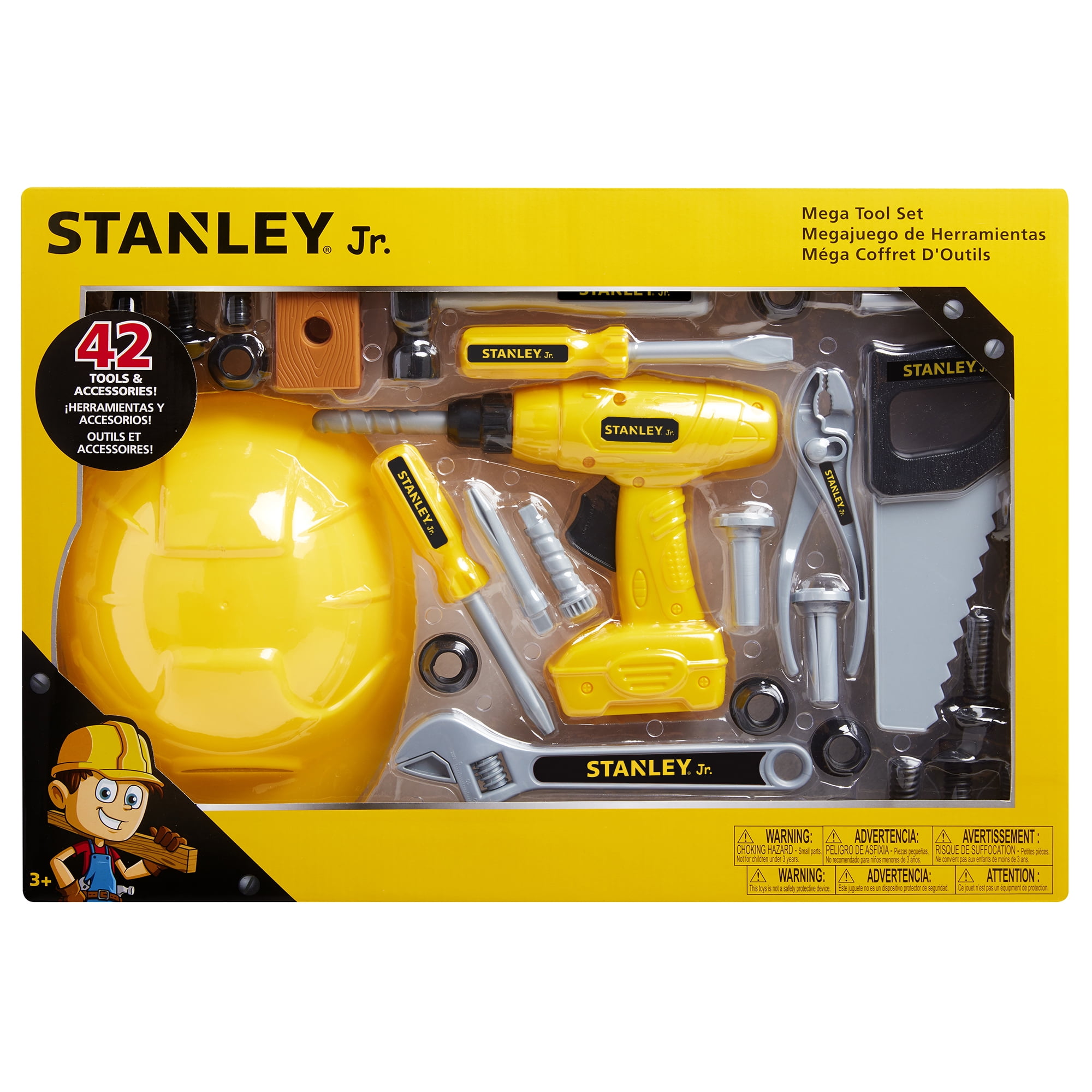 Stanley Jr. Toy Tools REPLACEMENT Kid Toy Tools Pretend Play. Pre Owned