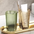 thumbnail image 6 of Reusable Unbreakable Toothbrush Cup,Bathroom Tumbler Cup,Glass Bathroom Tumbler Cup,Mouthwash Cups Plastic Easy to Clean Bathroom Cup Toothbrush Holder Adequate for Bathroom,2.76 x 4.33 in, 6 of 9