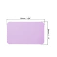thumbnail image 2 of Uxcell 3.5" x 2" Blank Paper Business Cards Small Index Flash Cards Message Note Card, Purple 100 Pack, 2 of 7