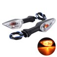thumbnail image 4 of Aramox Motorcycle Turn Signal Indicator Yellow Light LED Indicator Blinker Amber Lamp Replacement For  250 300 400 650 1000 2018-2020 12V, 4 of 8