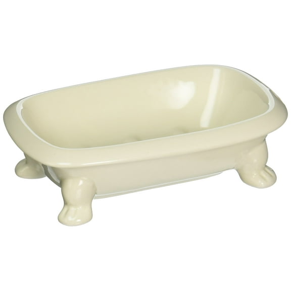Abbott Collection Bath Tub Soap Dish, 5.5", Ivory
