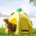 thumbnail image 2 of Tienda de gatos jinwen casa para mascotas ventilada con cojín, 2 of 8
