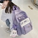 thumbnail image 3 of Mochila escolar para mujer, mochila para niña de secundaria, mochila de dibujos animados para estudiantes de secundaria coreana, de tercer a quinto grado y de sexto grado para escuela primaria, 3 of 6
