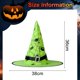thumbnail image 2 of Sombrero brillante de Halloween, accesorios de diseño de atmósfera, decoración de sombrero de mago, 2 uds., 2 of 5