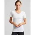 thumbnail image 2 of Kalon Women 4-Pack V-Neck T-Shirt Base Layer, 2 of 6