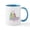 White/Blue Inside, variant on CafePress - EASTER BUNNY Mugs - 11 oz Ceramic Mug - Novelty Coffee Tea Cup