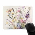 thumbnail image 2 of Flower Mouse Pad with Non Slip Rubber Base, Plants Mousepad with Stitched Edge, Waterproof Cute Garden Gaming Mouse Pad for Computer Home Office Gaming Working, 2 of 4
