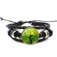 thumbnail image 3 of Tree of Life Bracelet Handmade Jewelry Multilayer Braided Bracelets, 3 of 12