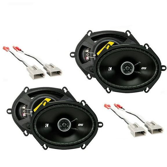 Fits Ford F-150 Heritage 2004-2004 OEM Speaker Upgrade Kicker (2) DSC68 Package