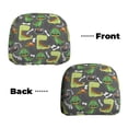 thumbnail image 6 of Kdxio Cartoon Dinosaurs (2) Pattern Print 2 Piece Car Head Rest Covers Set Auto Front/Rear Seats Headrest Cover Universal Fit Most Cars,Sedan, SUV, 6 of 9