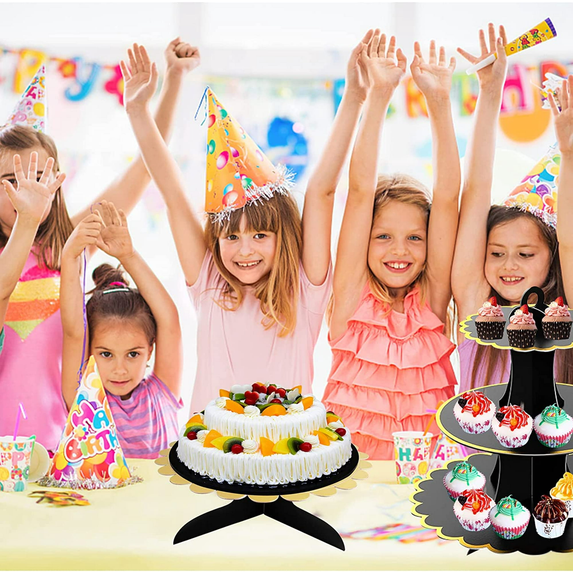 Présentoir à Gâteau Avec Couvercle De Démonstration, 6 En 1