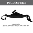 thumbnail image 4 of SEWACC Durable Nylon Tripod Weight Bag for Stable Storage Use Black Lightweight Compact Design Fits Various Scenes 6.5x4.5x2 Inches, 4 of 7