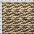 thumbnail image 4 of oneOone Cotton Poplin Brown Fabric Abstracts Sewing Fabric By The Yard Printed Diy Clothing Sewing Supplies 42 Inch Wide, 4 of 5