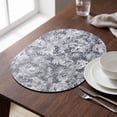 thumbnail image 4 of SLYNSHome Oval Shaped Thermal Insulation Pad, Heat-Resistant Tabletop Protector Mat, Non-Slip Grease-Proof Dining Placemat for Kitchen and Home Use,17.5*12 inch, 4 of 5