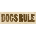 thumbnail image 2 of Grey, Jace 32x14 White Modern Wood Framed Museum Art Print Titled - Dog Quotes, 2 of 4