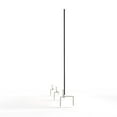 thumbnail image 2 of GHENT CLEAR PARTITION EXTENDER WITH ATTACHED CLAMP, 48 X 3.88 X 18, CLEAR, 2 of 2