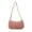 Pink, variant on Ke1Clo Shoulder Bag for Women Soft Small Clutch Tote Handbags Zipper Closure Crossbody Bags Shoulder Purse Handbag, White Purses