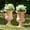 Terracotta, variant on Christopher Knight Home MGO Flower Urn Planter with Scroll Handles, Terracotta