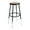 Black, variant on Hampden Furnishings Felix Collection Height Adjustable 25-33 Inch Steel Stool, Grey, AssemblyReady
