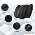 thumbnail image 3 of Skechers Memory Foam Car Seat Cushion, Comfortable Support for Long Drives, Universal Fit for Cars and SUVs Black, 3 of 9