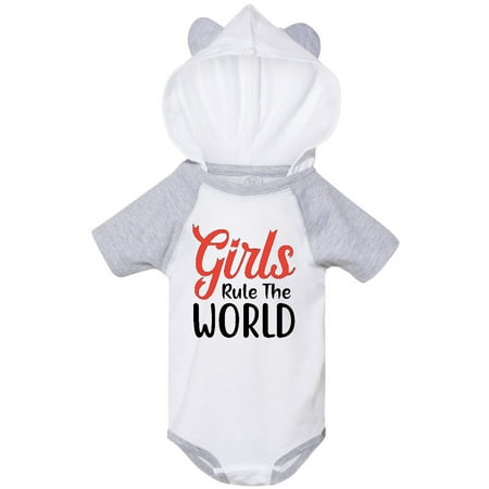 

Inktastic Girls Rule the World Gift Baby Boy or Baby Girl Bodysuit